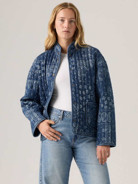 Levi's Geaca Indigo/Alba Relaxed Femei [1]