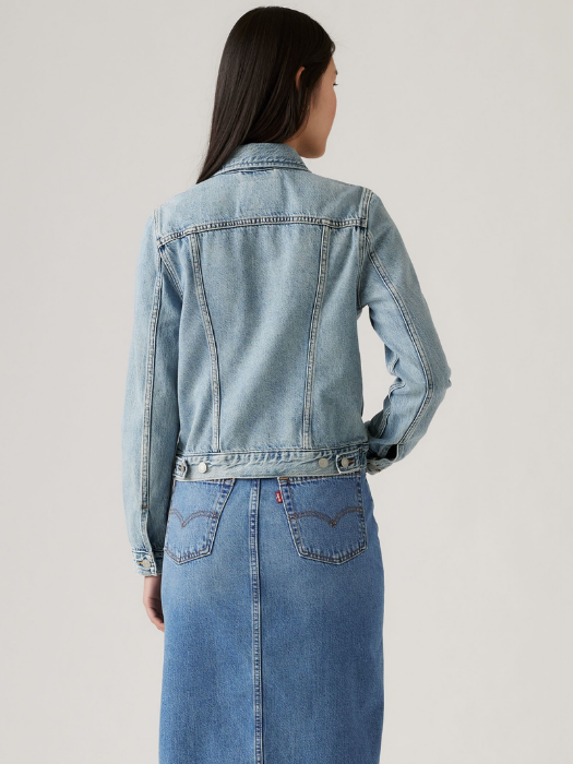 Levi's Женская Куртка Светло-Синяя Slim [3]