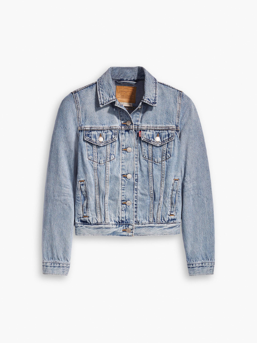 Levi's Женская Куртка Светло-Синяя Slim [6]