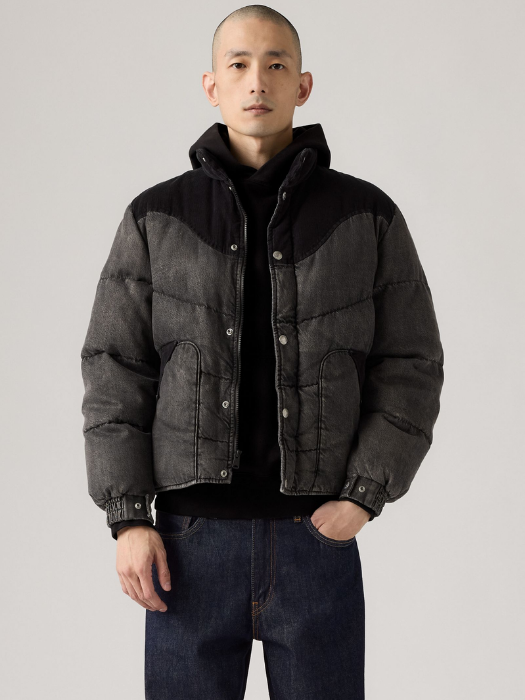 Levi's Мужская Куртка Чёрная Regular [1]