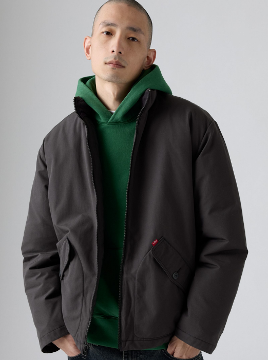 Levi's Мужская Куртка Чёрная Regular [2]