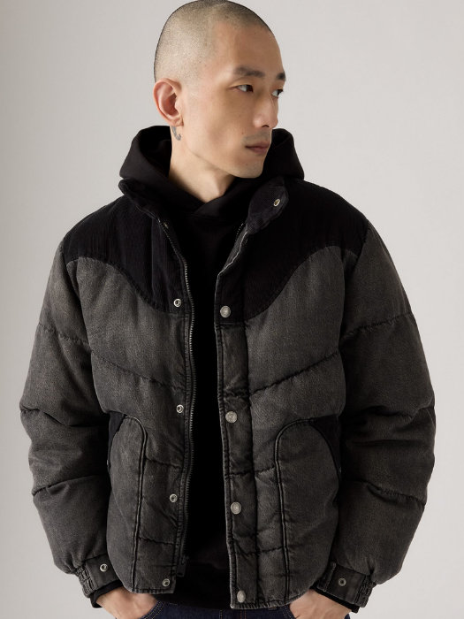 Levi's Мужская Куртка Чёрная Regular [2]
