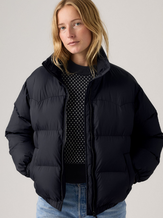 Levi's Женская Куртка Чёрная Regular [3]