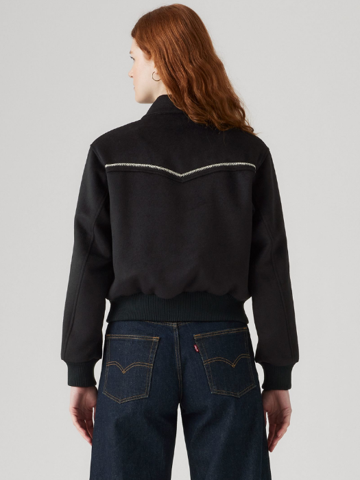 Levi's Geaca Neagra Regular Femei [4]