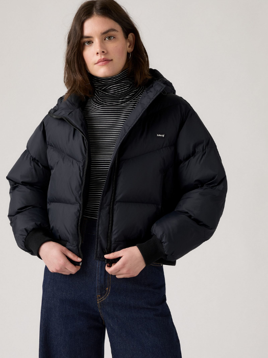 Levi's Geaca Neagra Regular Femei [2]