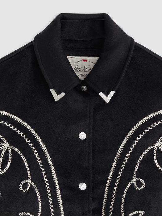 Levi's Geaca Neagra Regular Femei [5]