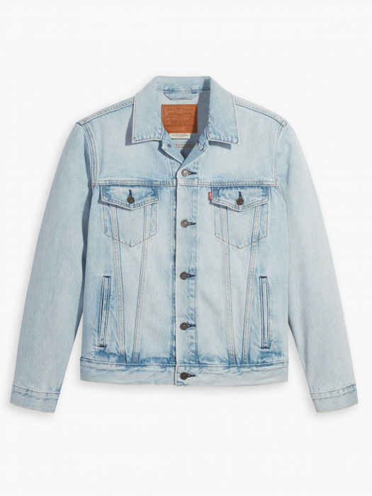 Levi's Мужская Куртка Светло-Синяя Regular [4]