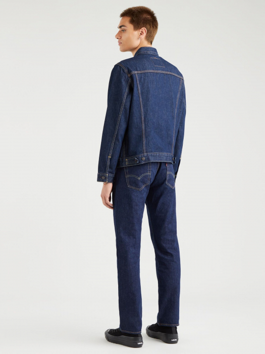 Levi's Мужская Куртка Темно-Синяя Regular [6]