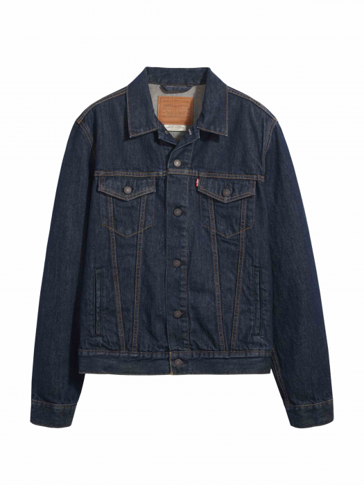 Levi's Мужская Куртка Темно-Синяя Regular [8]