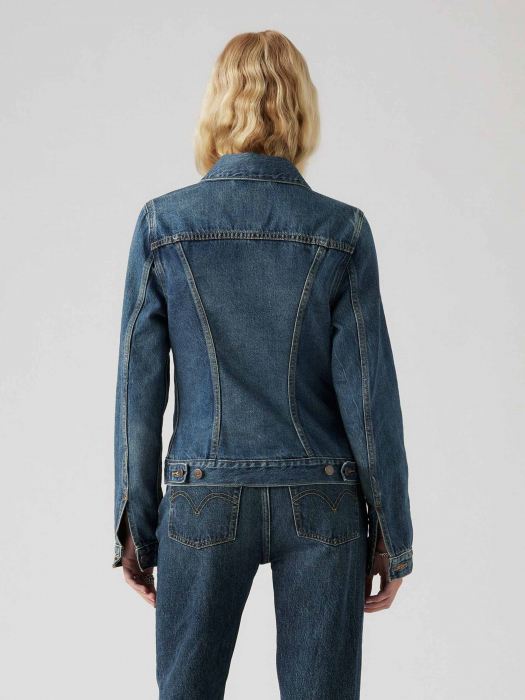 Levi's Женская Куртка Синяя Regular [2]