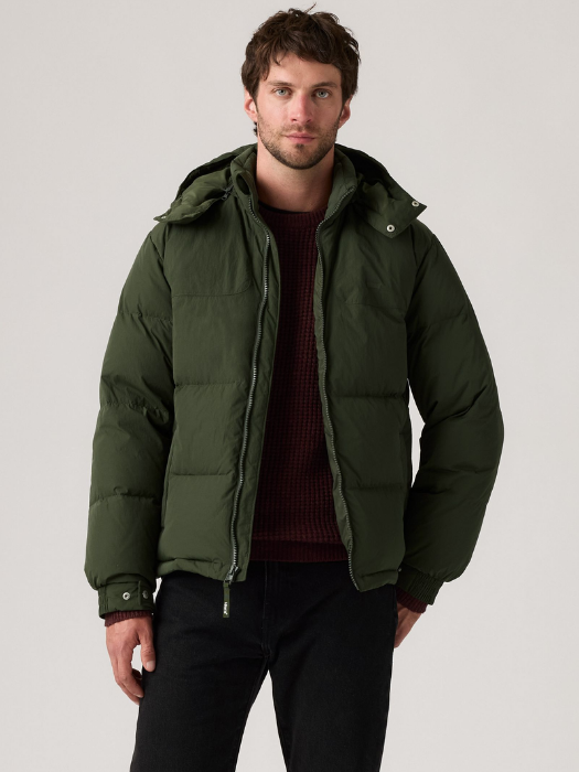 Levi's Мужская Куртка Зелёная Regular [1]