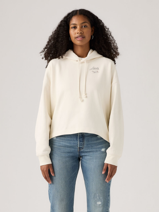 Levi's Hanorac Alb Relaxed Femei [1]