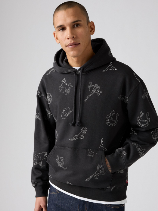 Levi's Толстовка Negru Relaxed [2]