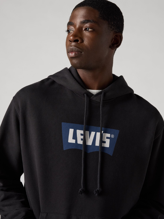 Levi's Мужская Толстовка Белая Relaxed [3]