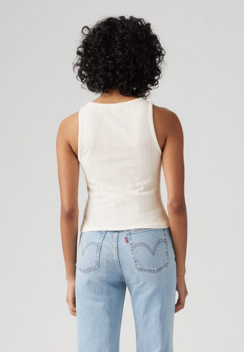Levi's Майка Alb/Gri Slim [2]