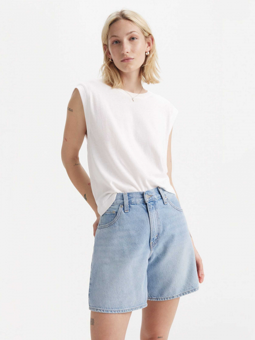Levi's Top Alb Relaxed Femei [3]