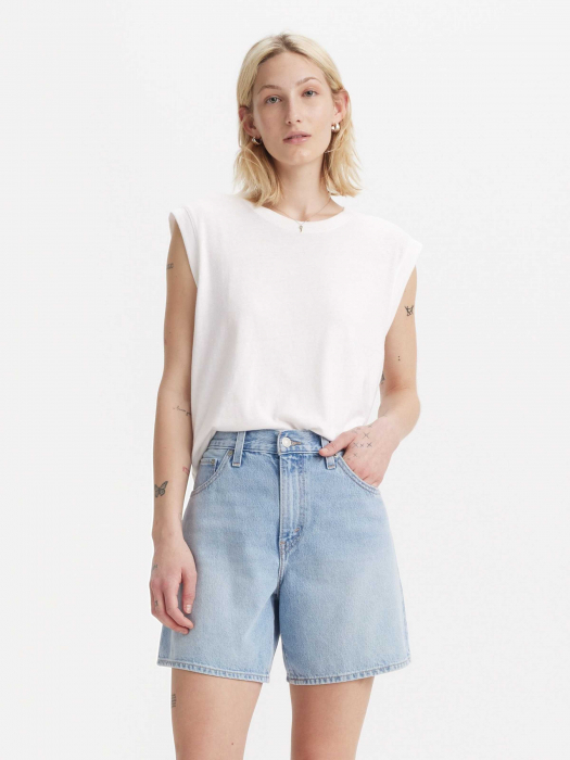 Levi's Top Alb Relaxed Femei [1]