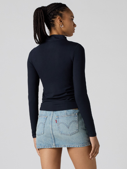 Levi's Женская Водолазка Чёрная Regular [4]
