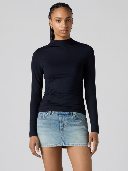 Levi's Женская Водолазка Чёрная Regular [1]