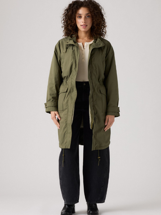 Levi's Женское Манто хаки Regular [1]