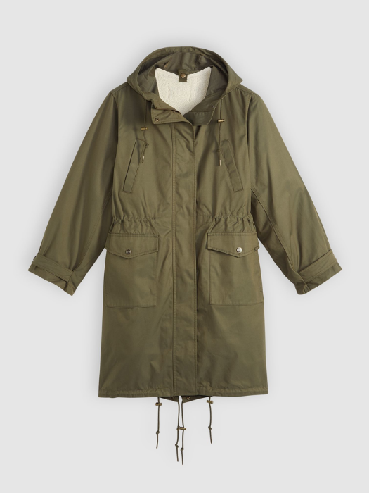 Levi's Женское Манто хаки Regular [6]