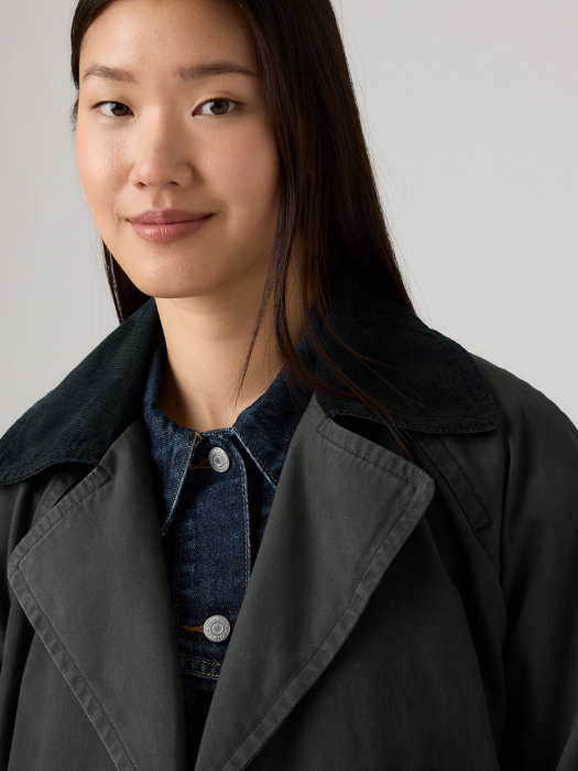Levi's Женское Пальто антрацитовое Regular [3]
