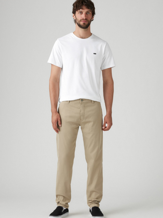 Levi's Мужские Брюки Бежевые Regular [2]
