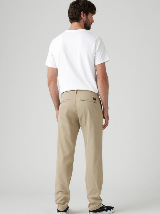 Levi's Мужские Брюки Бежевые Regular [4]