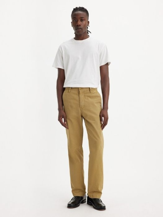Levi's Pantaloni Bej Straight Barbati [2]
