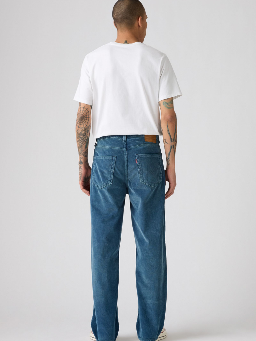 Levi's Pantaloni Blue Loose Straight Barbati [3]