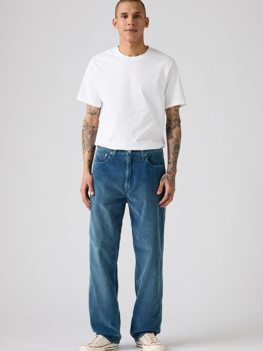 Levi's Pantaloni Blue Loose Straight Barbati [1]