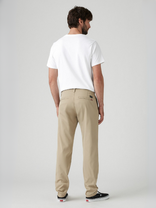 Levi's Pantaloni Bej Regular Barbati [2]