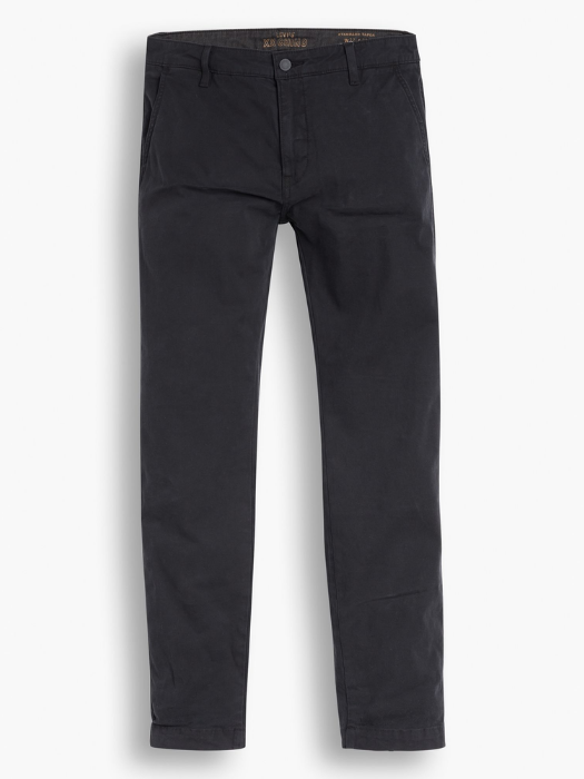 Levi's Pantaloni Negri Straight Barbati [8]