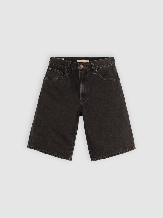Levi's Pantaloni Scurti Negri Baggy Femei [7]