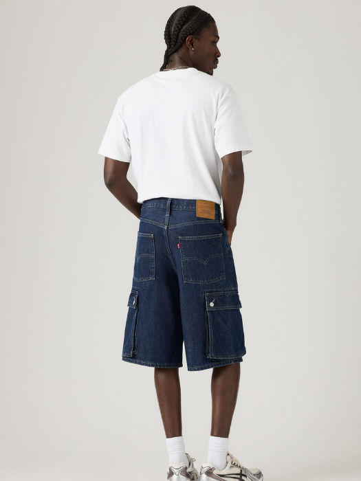 Levi's Pantaloni Scurti Albastri Baggy Barbati [2]