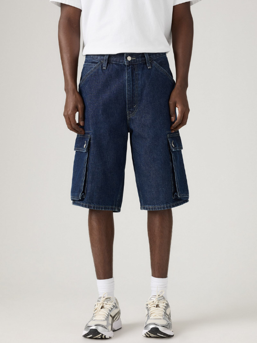 Levi's Pantaloni Scurti Albastri Baggy Barbati [3]