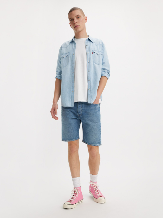 Levi's Pantaloni Scurti Albastri Regular Barbati [4]