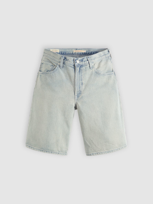 Levi's Pantaloni Scurti Albastri Deschisi Baggy Femei [7]