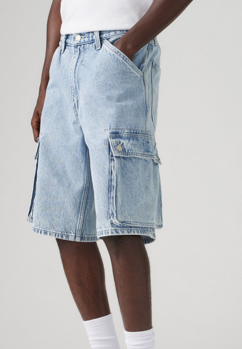 Levi's Мужские Шорты Синие Baggy Cargo [5]