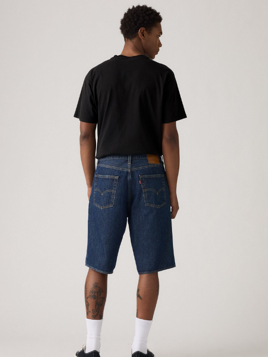 Levi's Pantaloni Scurti Navy Baggy Barbati [3]