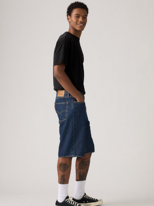 Levi's Pantaloni Scurti Navy Baggy Barbati [5]