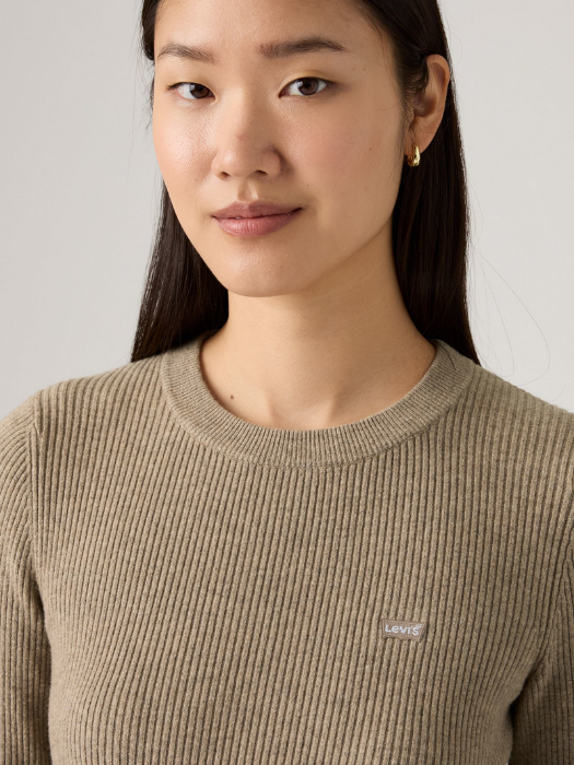 Levi's Женский Свитер Коричневый Regular [3]