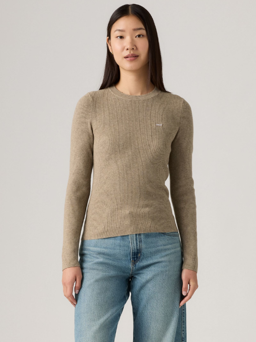 Levi's Женский Свитер Коричневый Regular [1]