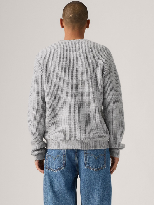 Levi's Мужской Свитер Серый Relaxed [4]