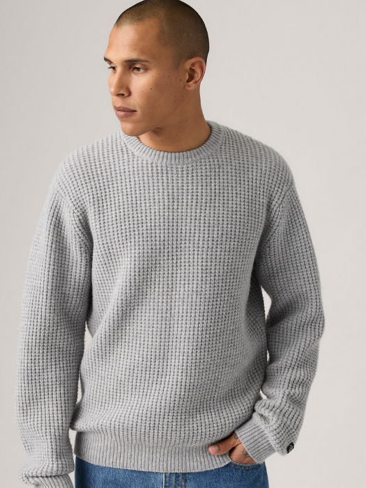 Levi's Мужской Свитер Серый Relaxed [3]