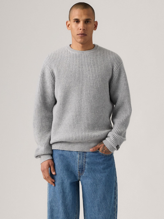 Levi's Мужской Свитер Серый Relaxed [1]