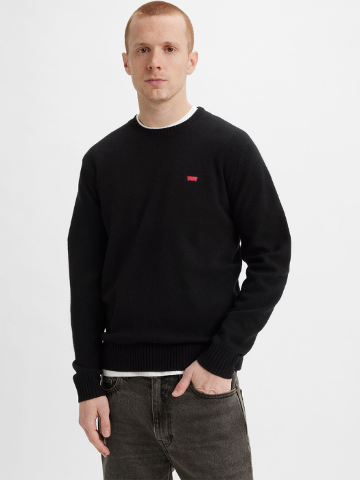 Levi's Мужской Свитер Чёрный Regular [3]