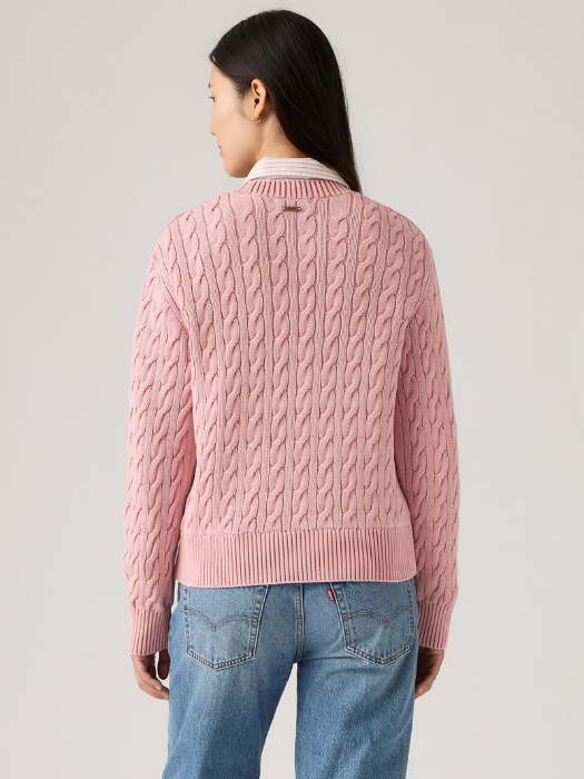 Levi's Pulover Roz Deschis Relaxed Femei [4]