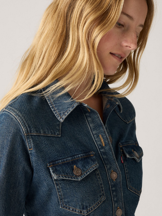 Levi's Rochie Haki  Femei [3]