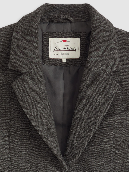 Levi's Женский Пиджак Антрацитовый Relaxed [5]
